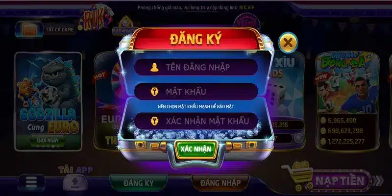 Lợi ích khi đăng ký Rikvip thành công